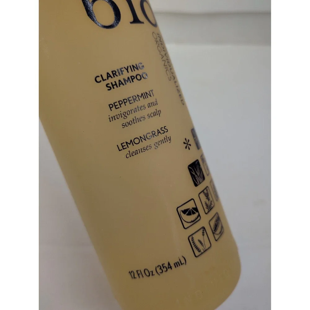 NEW RARE⭐️Bath & Body Works Bio Clarifying Shampoo Peppermint Lemongrass 12oz